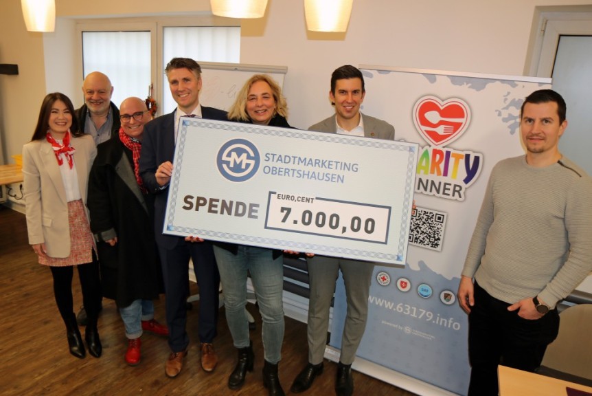 Gemeinsam kann nun das erste Charity-Dinner in Obertshausen organisiert werden (Bildquelle: Stadt Obertshausen)
